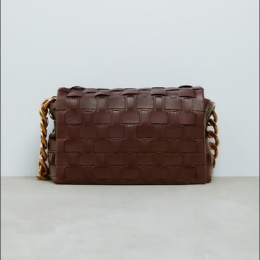 Zara genuine leather Bag